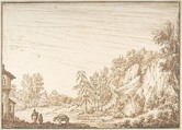 Landscape, Anonymous, Flemish, 17th century (?) Flemish, Pen and brown ink