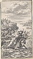 Designs for Book Illustrations, Anonymous, Netherlandish, 16th century, Pen and black ink, brush and gray wash.  Some traces of black chalk. Some incised for transfer.
