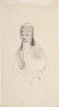 Man with a Turban, Félicien Rops Belgian, Graphite