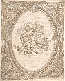 Design for a Ceiling with the Allegory of Dawn, Anonymous, Italian, 17th century or Italian, Pen and brown ink, with brush and brown and gray wash, over graphite