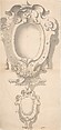 Cartouche Designs, Anonymous, Italian, 17th century Italian, Pen and black ink, brush and gray wash