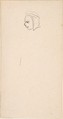 Notebook with sketches and notes, Félicien Rops (Belgian, Namur 1833–1898 Essonnes), Graphite