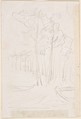 Notebook with sketches and notes, Félicien Rops (Belgian, Namur 1833–1898 Essonnes), Graphite