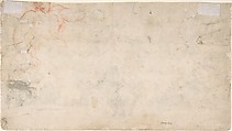 The Ascension of Christ, Hans Georg Asam (German, Rott am Inn 1649–1711 Sulzbach), Pen and brown ink, gray wash