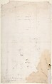 Drawing for a Wall-Decoration, Anonymous, Italian, 18th century, Pen and brown ink, brush with brown and gray wash, over black chalk? on cream laid paper. Fragments of framing lines in pen and brown ink.  Irregular format: top and bottom arched