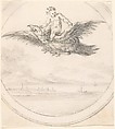 The Rape of Ganymede, Attributed to Sophia Blesendorf (German, active late 17th century), Pen and gray ink, brush and gray wash