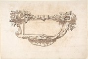 Cartouche, Anonymous, Italian, 18th century Italian