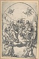 The Holy Trinity, Anonymous, German, 16th century German, Pen and black ink and gray wash