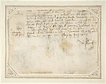 Allegory of Peace, Anonymous, German, 16th century ?, Pen and brown ink