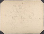 Fôrets et Montagnes, Alexandre Calame (Swiss, Vevey 1810–1864 Menton), Graphite heightened with white