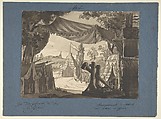 Encampment of Attila, Anonymous, Italian, 19th century Italian