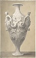 Vase, Anonymous, Italian, 19th century  Italian, Wash