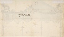 Cartouche due disegno differenti da Baldachino da Processioni, Anonymous, Italian, 19th century