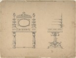 Designs for Furniture, Anonymous, Italian, 19th century Italian