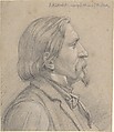 Portrait of O. Rietschel, J. H. Schulz  German, Graphite, heightened with white chalk