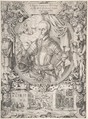 Gaspard de Coligny, Admiral of France, Jost Amman  Swiss, Etching