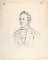 Portrait of Franz Jauner (Vienna 1832-1900 Vienna), Theater Director and Actor in Vienna, Ferdinand Georg Waldmüller Austrian, Graphite