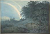 The Rainbow, John Glover  British, Watercolor over graphite