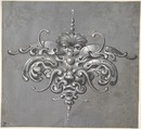 Ornament Design, Anonymous, German, 17th century  German, Gouache