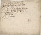 Ornament with Profile Portrait, Anonymous, German, 19th century, Graphite