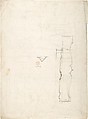 Designs for Two Sets of Curtains, Charles Hindley and Sons (British, London 1841–1917 London), Graphite and watercolor