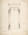 Design for Curtains, Charles Hindley and Sons  British, Graphite and watercolor