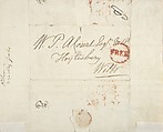 Letter, Written by James Oldham (British, active late 18th century), Pen and brown ink