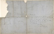 Sketches for an Ecclesiastical Stall (recto and verso), Augustus Welby Northmore Pugin (British, London 1812–1852 Ramsgate), Graphite, pen and brown ink