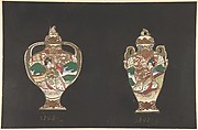 European Porcelain Designs in Japanese Satsuma style