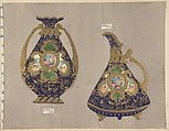 European Porcelain Designs in Japanese Satsuma style