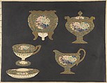 European Porcelain Designs in Japanese Satsuma style