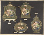 European Porcelain Designs in Japanese Satsuma style