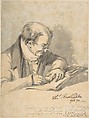 Thomas Rowlandson, aged 70, John Thomas 'Antiquity' Smith (British, London 1766–1833 London), Pen and ink, brush and wash
