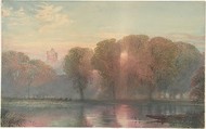 Windsor from Datchet, William Collingwood Smith  British, Watercolor
