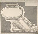 Ceiling of Staircase, Palazzo Mattei, Sir William Chambers (British (born Sweden), Göteborg 1723–1796 London), Pen and ink, brush and gray wash
