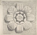 Study of a Classical Rosette, Thomas Hardwick  British
