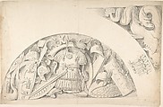 Study of Classical Ornament and Detail, Thomas Hardwick  British, Pen and red chalk