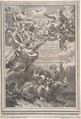 The holy trinity with Saint Michael vanquishing a six-headed dragon, frontispiece to 'Missale Romanum ex decreto sacrosancti Concilii tridentini restitutum', After Pietro da Cortona (Pietro Berrettini) (Italian, Cortona 1596–1669 Rome), Engraving