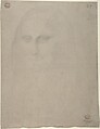 Study of a Draped Figure, Edgar Degas (French, Paris 1834–1917 Paris), Graphite heightened with white gouache