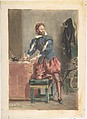 Mathurin Régnier, Eugène Delacroix (French, Charenton-Saint-Maurice 1798–1863 Paris), Watercolor and gouache over traces of graphite on wove paper