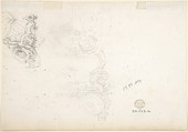 Sketch of a Draper's or Upholsterer's Shop, Gustave Doré (French, Strasbourg 1832–1883 Paris), Graphite