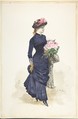 The Bouquet, Ernest-Ange Duez (French, Paris 1843–1896 Forest of Saint-Germain), Watercolor