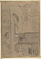 Vesta Victoria at the Old Bedford, Walter Richard Sickert British, Black chalk with white heightening, pen and ink, lines from blue transfer paper, on brown paper
