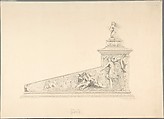 Design for a Desk with Decorations from "A Midsummer Night's Dream", G. Clark Stanton British, Scottish, Graphite
