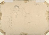 Design for the Cover of a Magazine, Valentine's Day Issue, Anonymous, British, 19th century, Pen and ink, brush and wash, over graphite