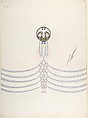 "Mariage" Triple Costume Design for "Les Mariages," George White's Scandal (center), Erté (Romain de Tirtoff)  French, born Russia