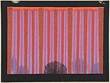 Set Design for "Ballet Africain," George White's Scandals, New York, Erté (Romain de Tirtoff)  French, born Russia, Gouache and metallic paint