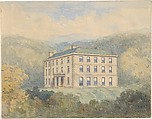 Country house, Anonymous, British, 19th century  British, Watercolor