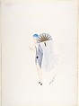 Design for a Grey Beaded Dress with Web Design for "Manhattan Mary," Majestic Theater, New York, Erté (Romain de Tirtoff) French, born Russia