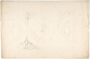Design for a Ceiling, Anonymous, British, 18th century  British, Graphite